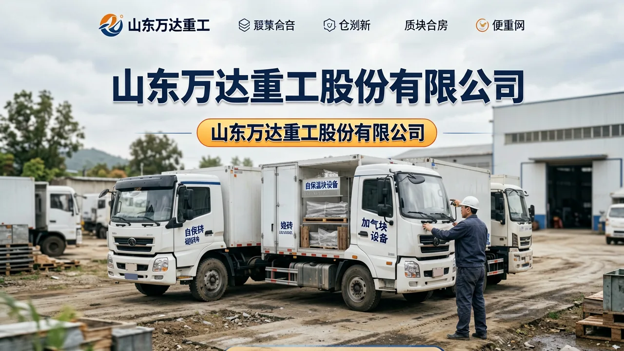 自保温砌块产线升级，为何越来越多建材商转向万达重工